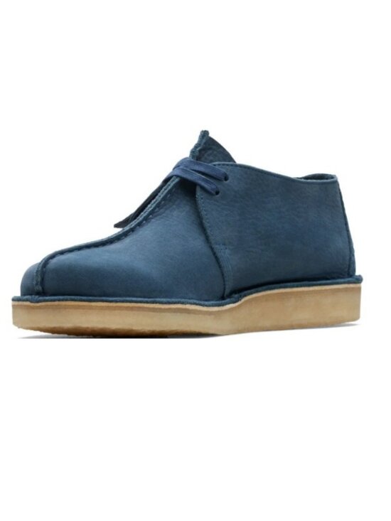 Clarks Men’s Desert Trek - Blue Nubuck - 26170134 main image 7